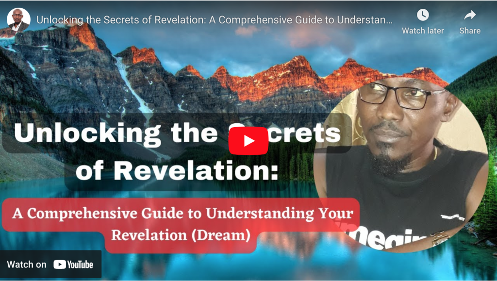 Unlocking the secrets of revelation (dream) - TechyK